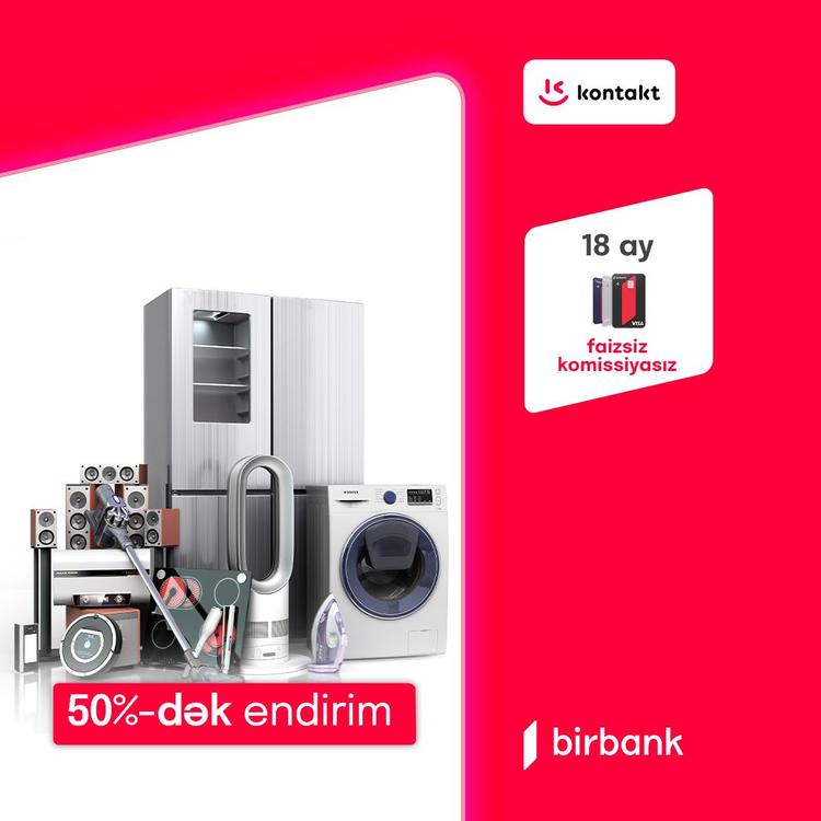 Kontakt Home-da 50%-dək endirim