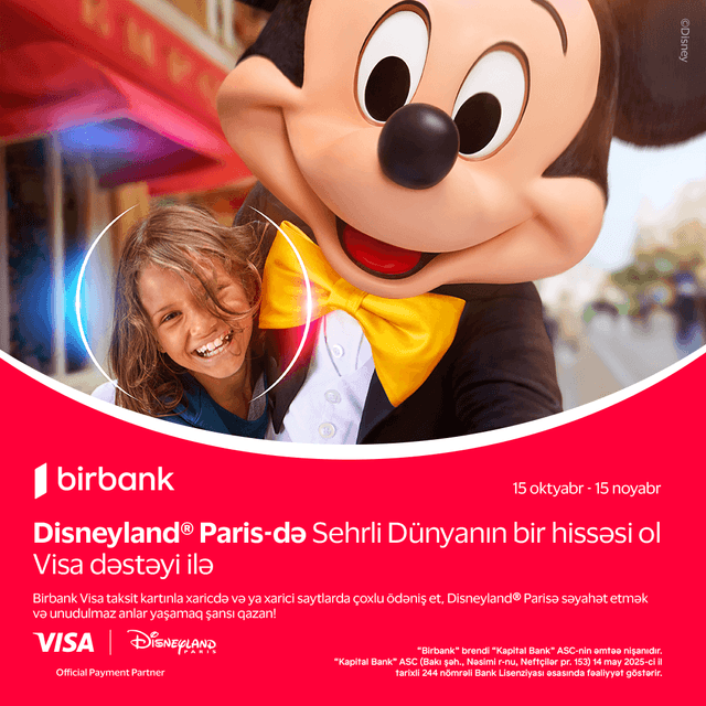 "Disneyland Paris"in sehrli dünyası səni çağırır!