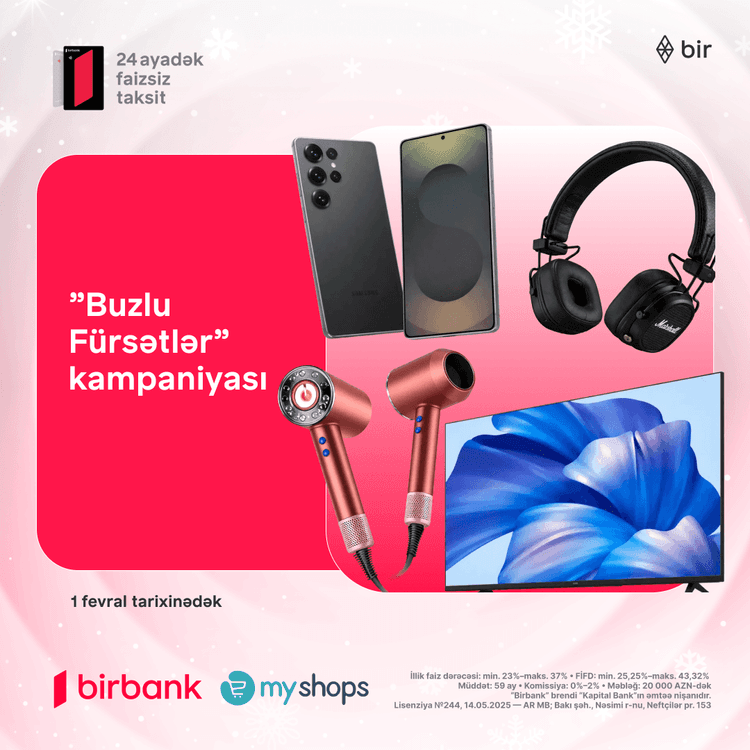 MyShops-da “Buzlu Fürsətlər” kampaniyası başladı!