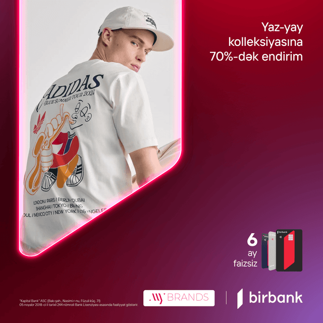 "MyBrands"dən "Yaz-yay 24" kolleksiyası məhsullarına 70%-dək endirim