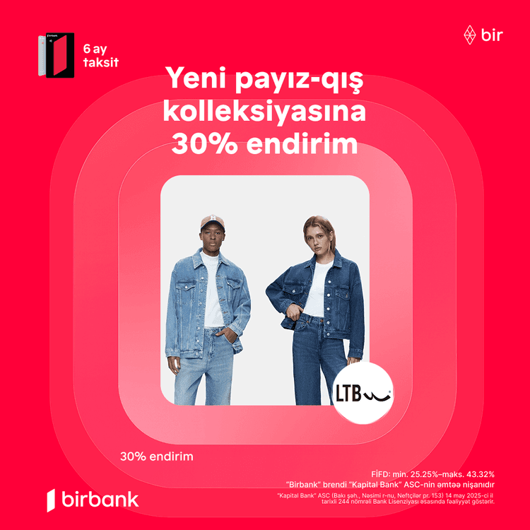 Yeni paltar alış-verişinin indi əsl vaxtıdır!