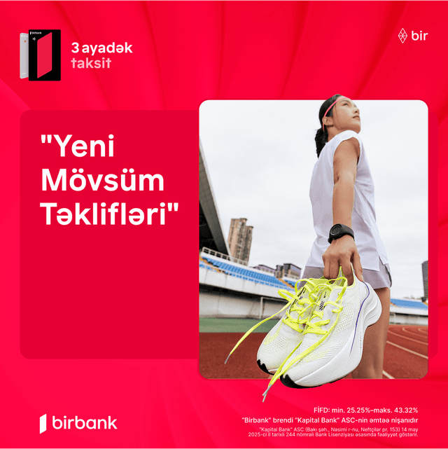 Payız qarderobunuzu yepyeni kolleksiya ilə yeniləyin!