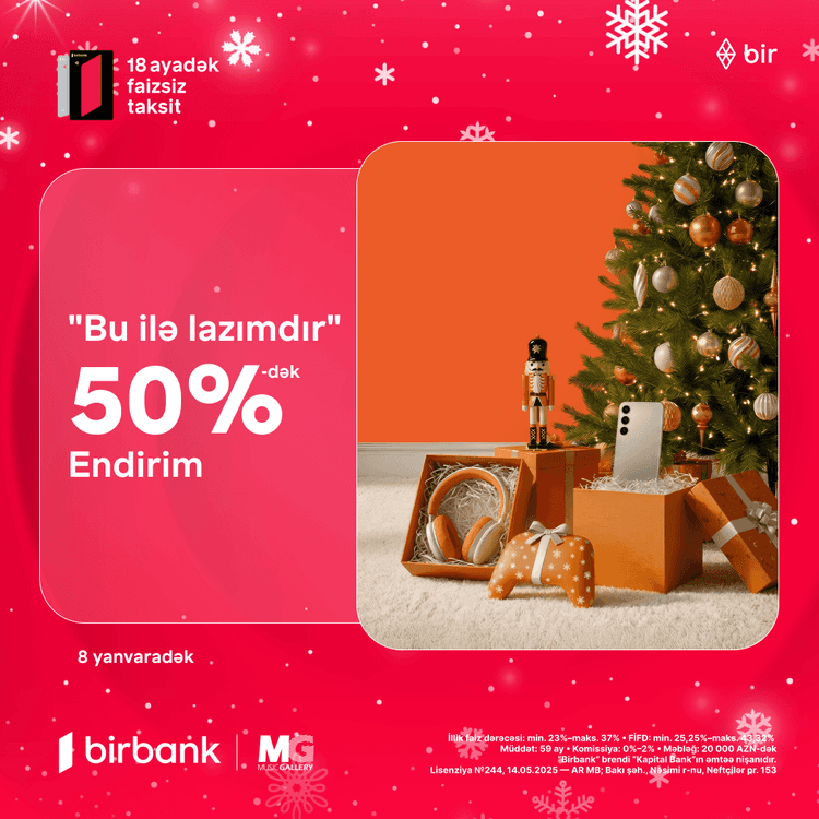 Yeni ilə lazım olan hər şey Music Gallery ilə sizin olsun!  