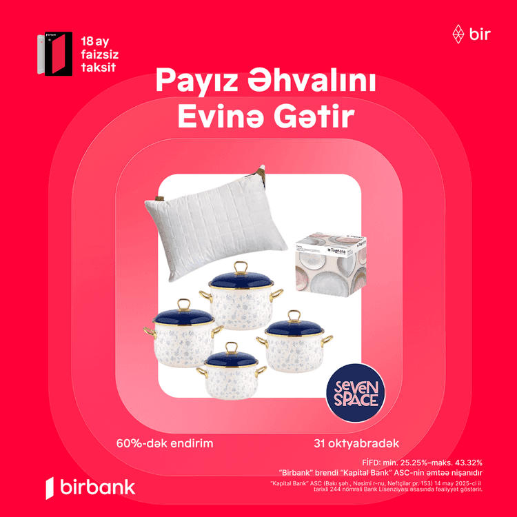 Seven Space ilə payız əhvalını evinizə gətirin!
