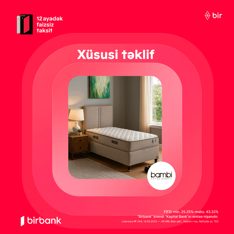 Bambi Yatak-da rahat yuxu günləri!