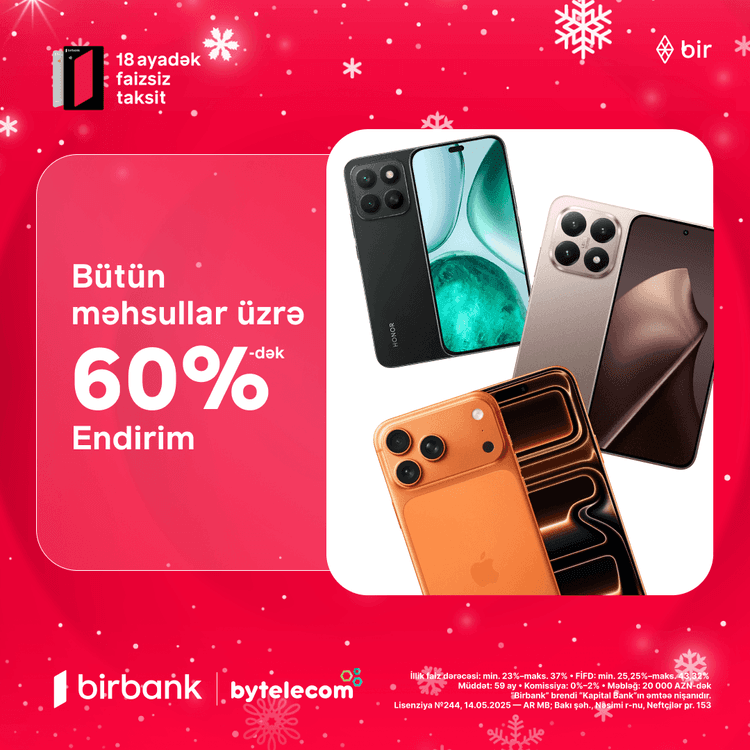 Bytelecom-da “Santanın Qış Möcüzəsi” kampaniyası başladı!