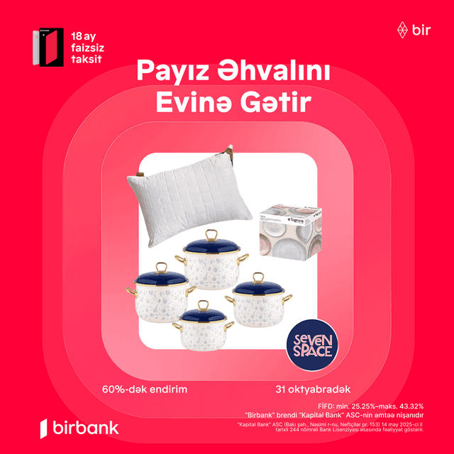 Seven Space ilə payız əhvalını evinizə gətirin!