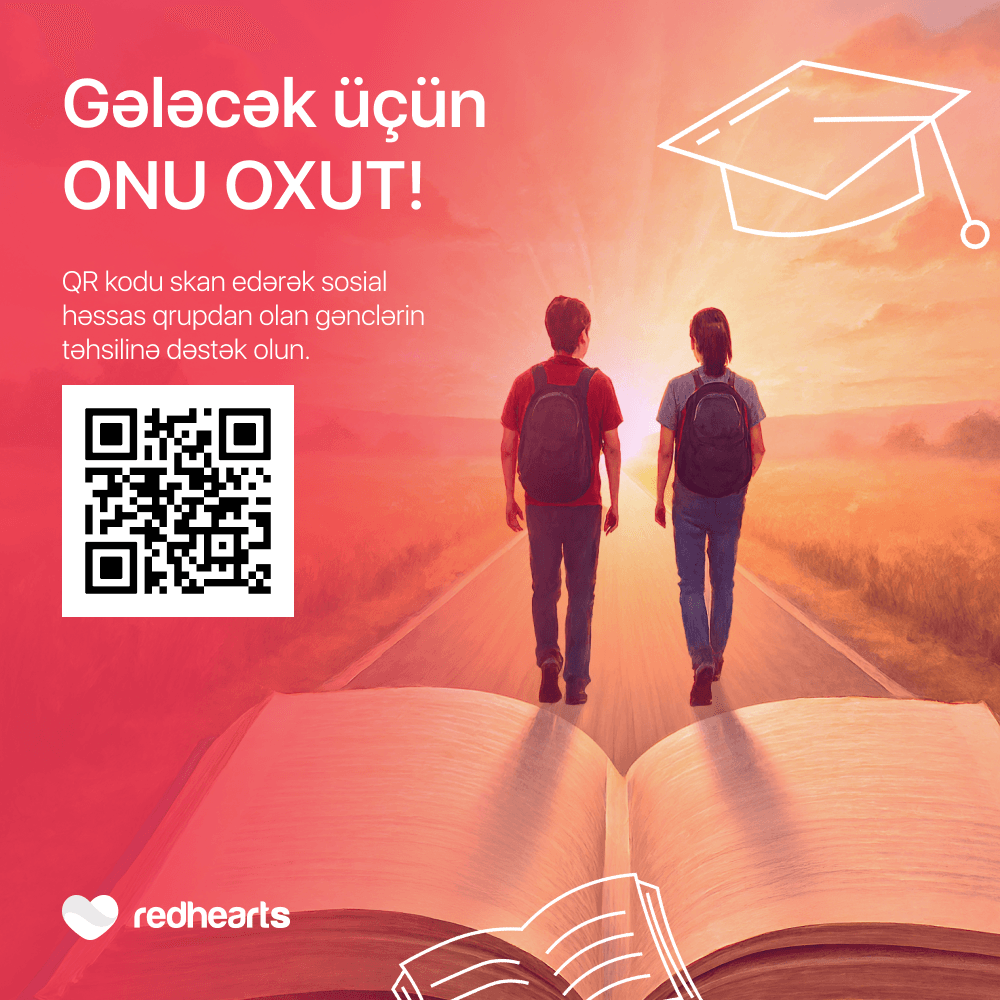 Qırmızı Ürəklər Fondu Beynəlxalq Xeyriyyəçilik Gününü xüsusi aksiya ilə qeyd edir