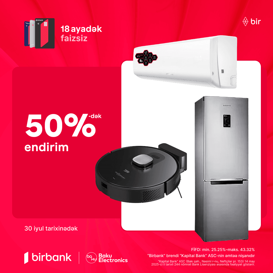 "Baku Electronics"də "Al Qazan" kampaniyası başladı!