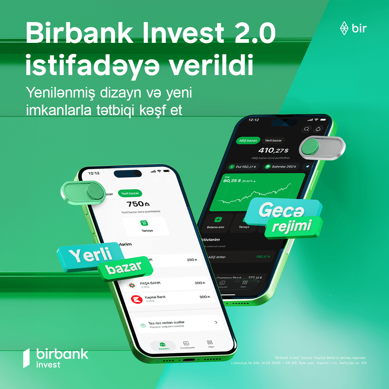 Birbank Invest 2.0 təqdim olundu – Azərbaycan kapital bazarında yeni investisiya imkanları