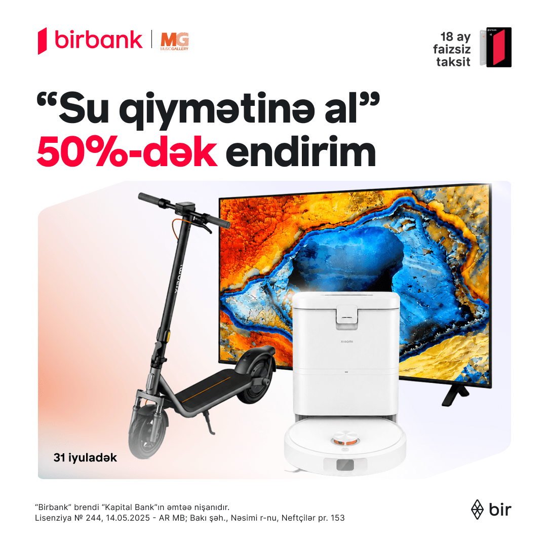 Music Gallery-də tərzinə uyğun fürsətlər başladı!