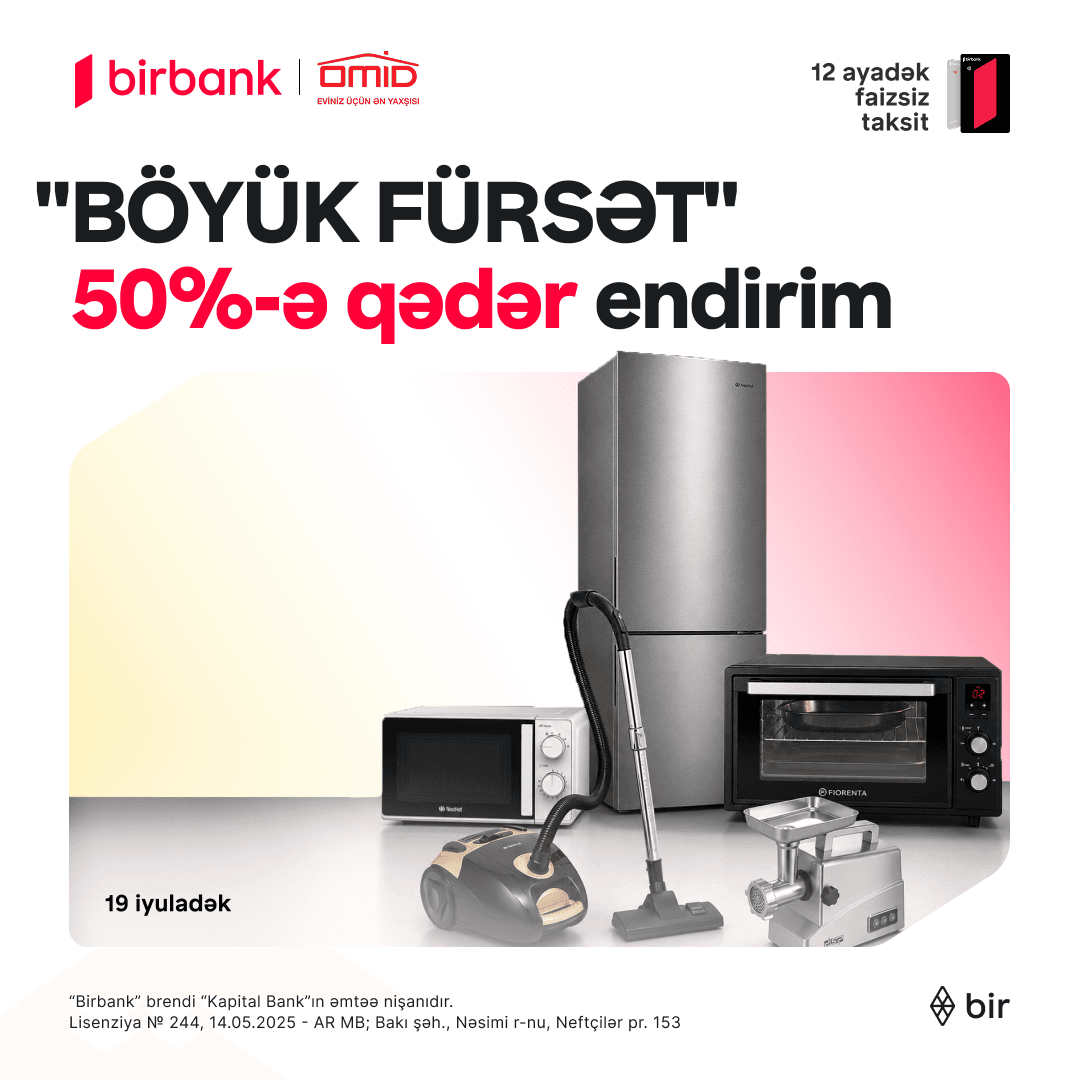 Omid-də böyük fürsətlər başladı!