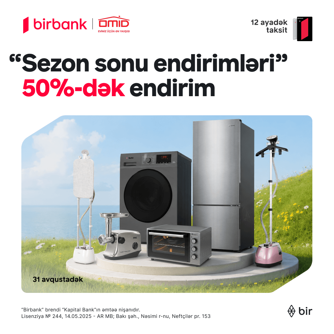 OMİD-də sezon sonu endirimləri başladı!