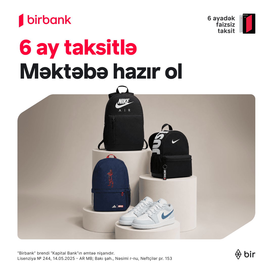 Məktəbə qayıdış fürsətləri başladı!
