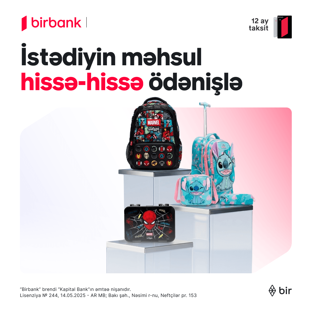 Supertoys-da “Məktəbə Qayıdış” kampaniyası başladı!