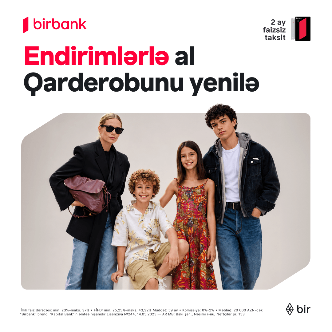 MyBrands mağazalarında sərfəli alış-veriş fürsəti!