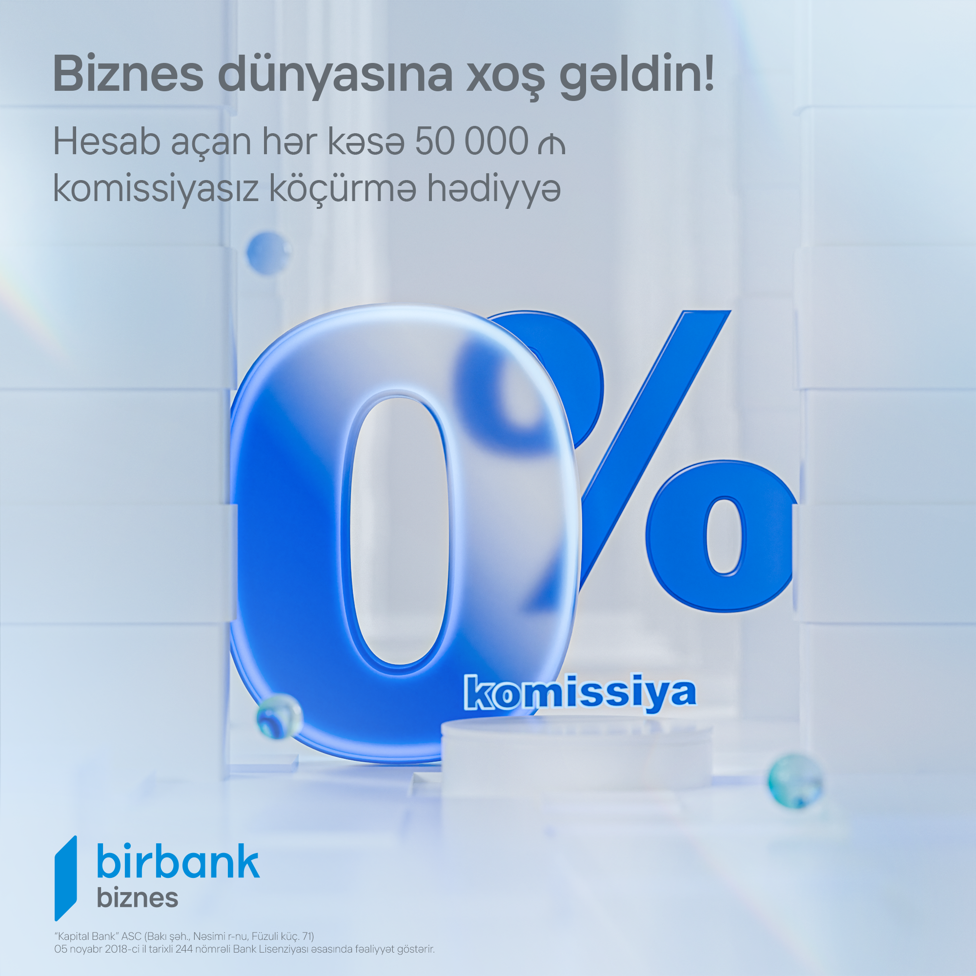 Birbank Biznes-dən yeni müştərilərə özəl “Xoş gəldin” kampaniyası