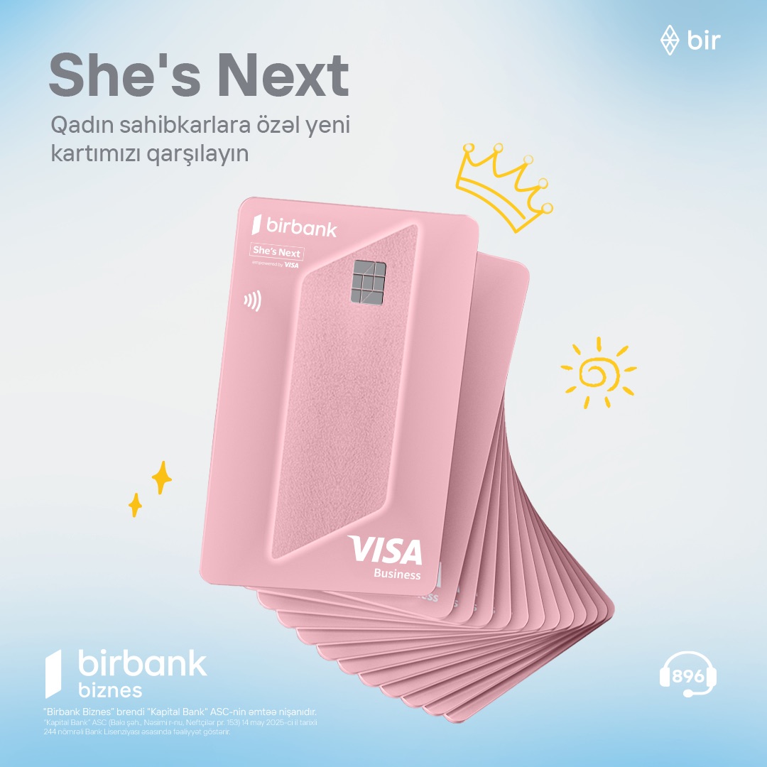 Birbank Biznes introduces a special business card for business ladies