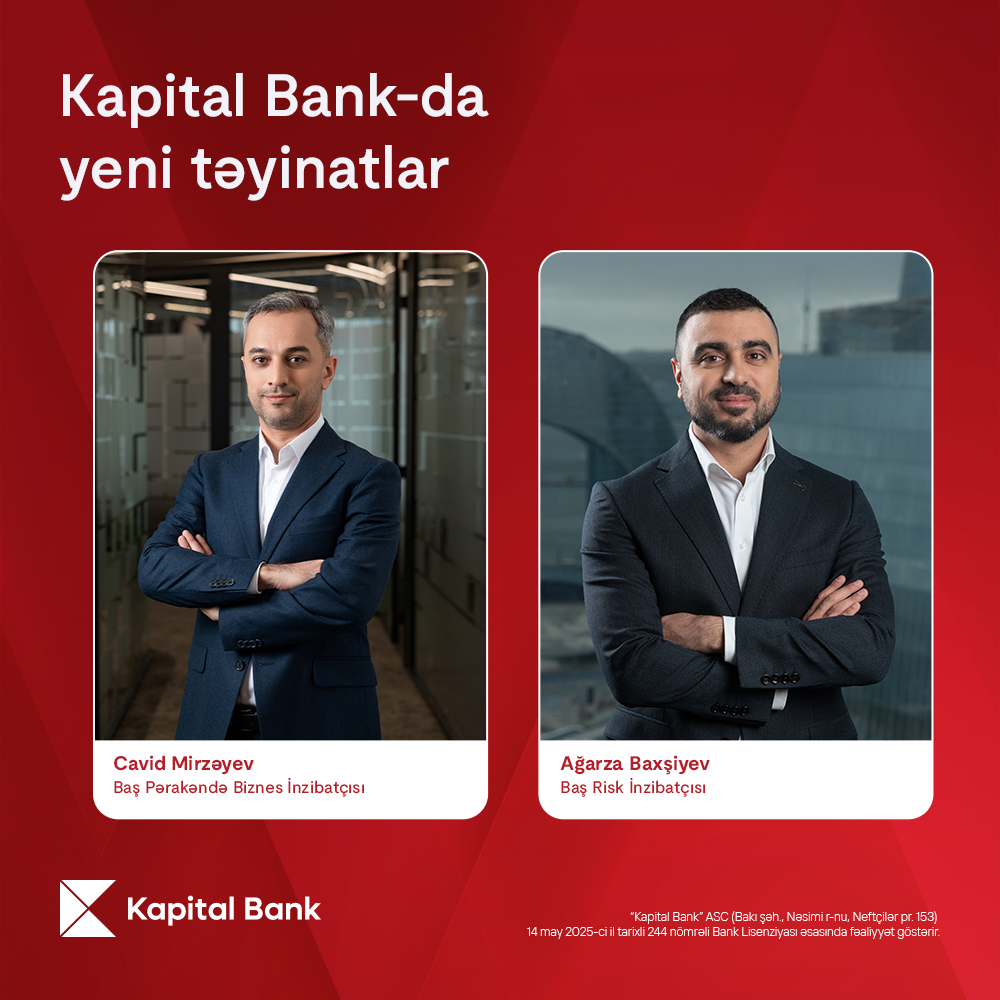 New appointments at Kapital Bank