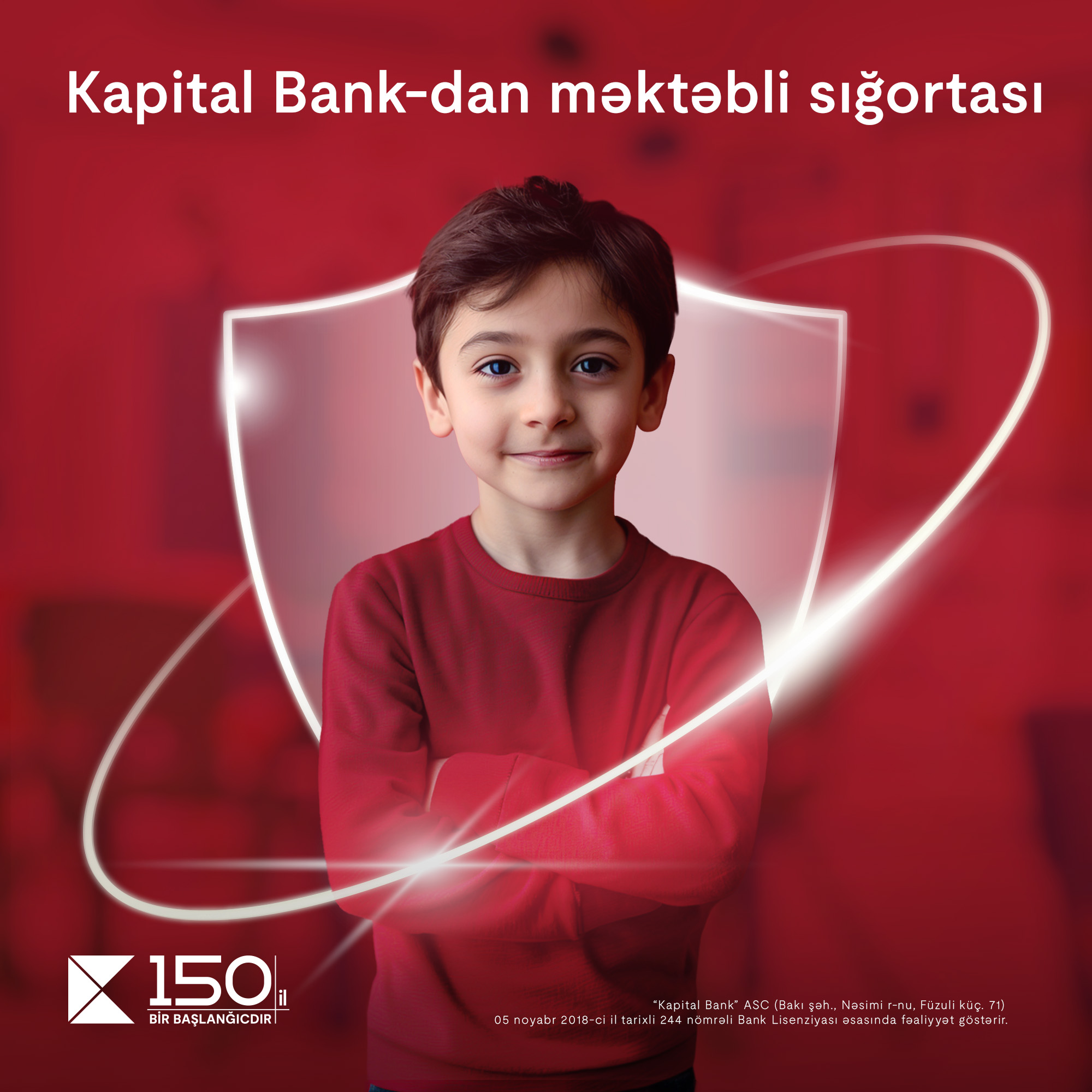 Kapital Bank introduces its new “Pupil Health Insurance”: Ensuring your children’s safety